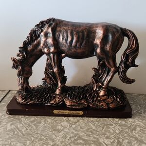 Bronze Horse Sculpture by
